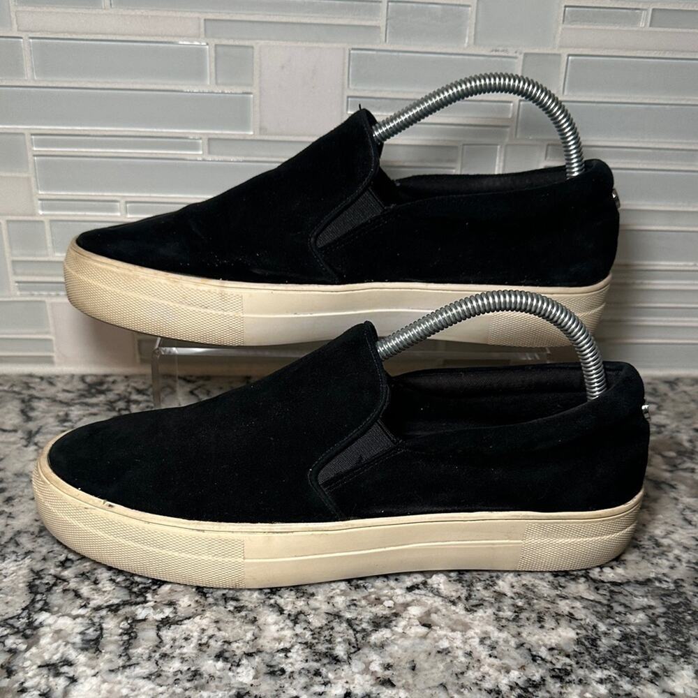 Steve Madden Gills Platform Suede Slip-On Sneaker - 10M